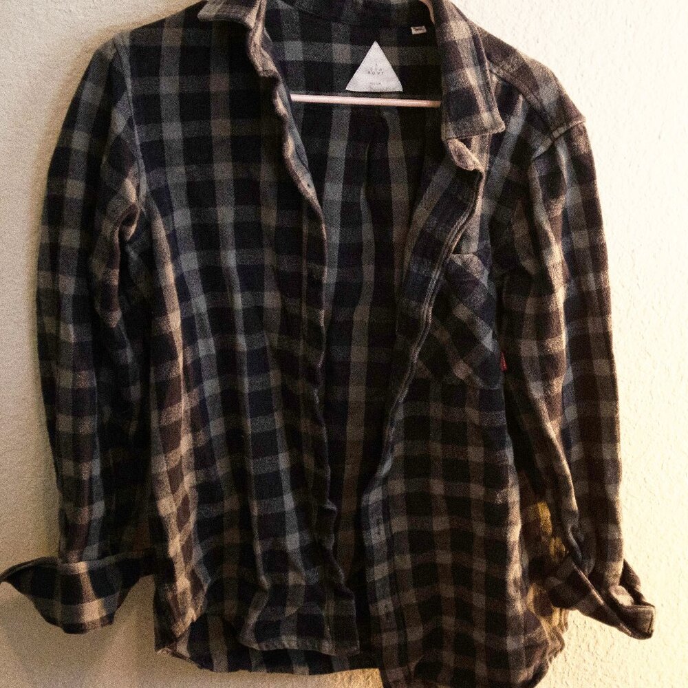 Altamont Striped Dress shirt Flannel Size M